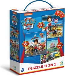 Puzzle Pat' Patrouille : Prêts pour l’action 3-en-1
