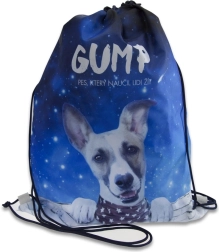 zak voor pantoffels GUMP blauw