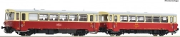 Roco Dieselmotorwagen serie M 152 0262 met aanhanger ČSD - 7700010