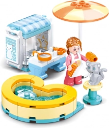 Sluban Girls Dream katten-salon bouwset