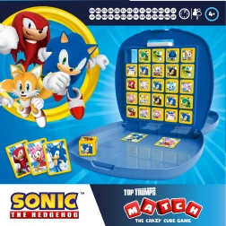 Sonic Top Trumps Match – portable logic game for kids