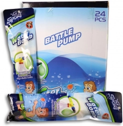 MaDe pompe à eau avec ballons 31 cm multicolore