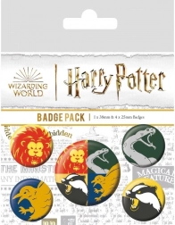 Set Harry Potter-badges – afdelingen