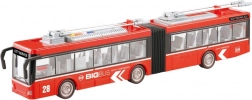 Geknikte trolleybus met traagheidsmotor 1:16
