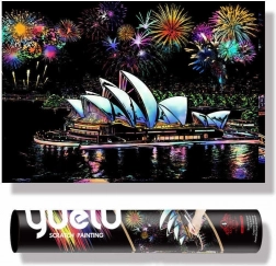 Krastekening Opera in Sydney