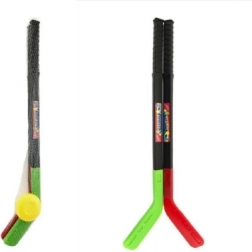 Kinderhockeysticks met puck TEDDIES 70 cm