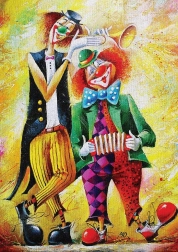 ART PUZZLE Clowns – 260-piece puzzle