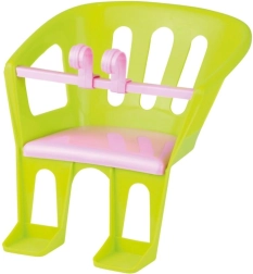 Fahrradsitz für Puppe mit Haken