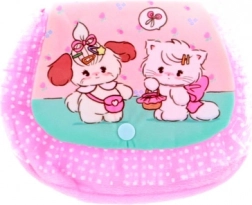 Pluche schoudertas met dierenmotief