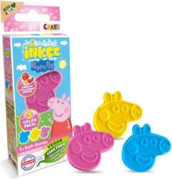 Inkee bruisballen voor in bad PEPPA PIG mini verpakking