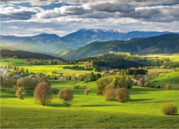 Puzzel Lente boven Povrazník 3000 stukjes