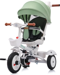 Chipolino tricycle with canopy Futuro 2-in-1 – green