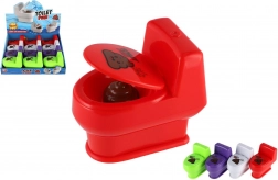 Grappig spuitend speelgoed in de vorm van een toilet - 4 kleuropties