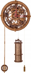 Wooden City Industrial Wall Clock 3D Puzzle