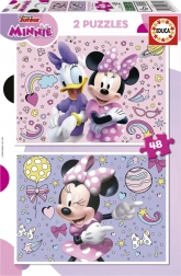 Educa Puzzle Minnie 2×48 pieces