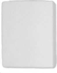 Terry crib sheet New Baby 140 × 70 cm white