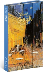 Wekelijkse magnetische agenda Vincent van Gogh 2026, 13 x 21 cm