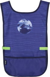 OXY Sherpy Blue Poncho Apron for Art and Creative Activities