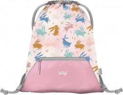 Baagl drawstring bag with pocket Bunny
