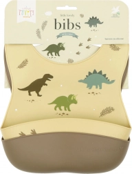 A Little Lovely Company set siliconen slabbetjes voor kinderen – Dinosaurussen