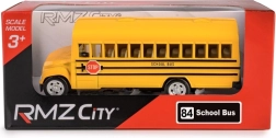 RMZ City 1:97 school bus model with pull-back drive