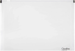 Transparante zip-envelop A5 Opaline