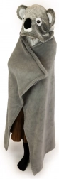 Warme kinderplaid met capuchon koala Cozy Noxxiez