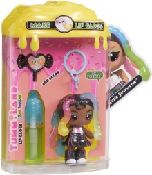 Yummiland scented lip gloss making set – Sasha Sourworms doll and keychain