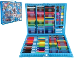 Creative Art Box Space – 178-piece Painting Set in a Plastic Case