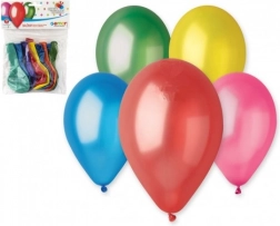 Opblaasbare ballonnen 10 cm - 10 stuks, carnaval