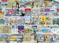 Gibsons Puzzle Cities of Great Britain XL 500 Pieces