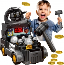 Woopie behendigheidsspel Sla de mol – politiewagen met accessoires
