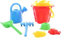 Sand set with bucket and accessories
