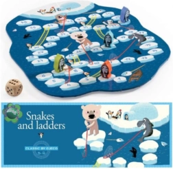 Board Game Ladders and Snakes DJECO
