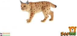 plastic figuur van de Euraziatische lynx 8 cm