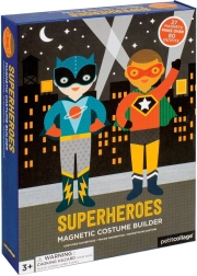 Petit Collage magnetic dress-up set – superheroes