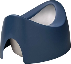 Teggi Kinder-Töpfchen, beidseitig, ergonomisch, mit Ausguss, blau