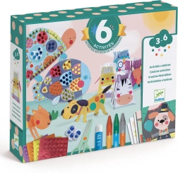 DJECO ensemble créatif Maison pleine d'animaux