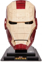 4D Build helm van Iron Man – 3D bouwpuzzel op standaard
