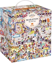 Puzzle Puzzlove marathon 42,195 km – 1000 pièces