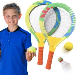 Woopie strand-badmintonrackets – kinderset