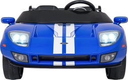Electric Ride-On FORD GT for Kids – Blue, 24 V, Two-Seater