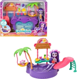 Enchantimals Tropical Pool Set + Monkey Doll