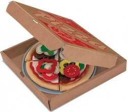 Pizzaset van viltmateriaal Melissa & Doug