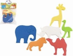 Teddies waterstickers dierentuin – set van 6 stuks