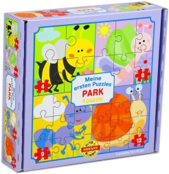 Puzzel Vervoermiddelen 4-in-1 van Dohány