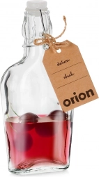 Glazen fles met clip 180 ml