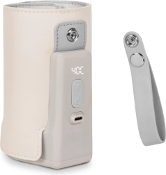 Kabelloser Flaschenwärmer LIONELO Thermup Go Plus Beige Sand
