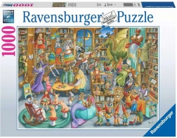 Puzzel 2D 1000 Ravensburger Noorden in de bibliotheek