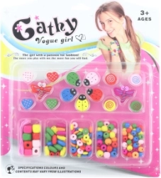 Houten kralen voor kinderen voor het maken van armbanden